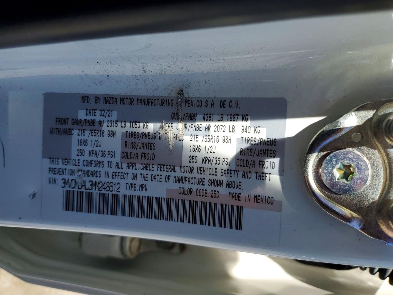 2021 MAZDA CX-30