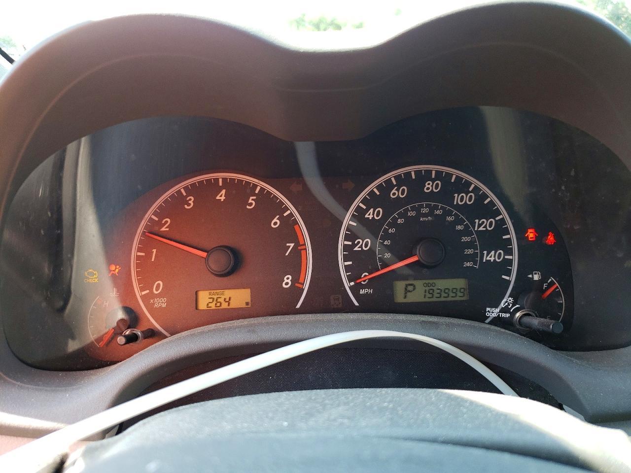 2009 TOYOTA COROLLA