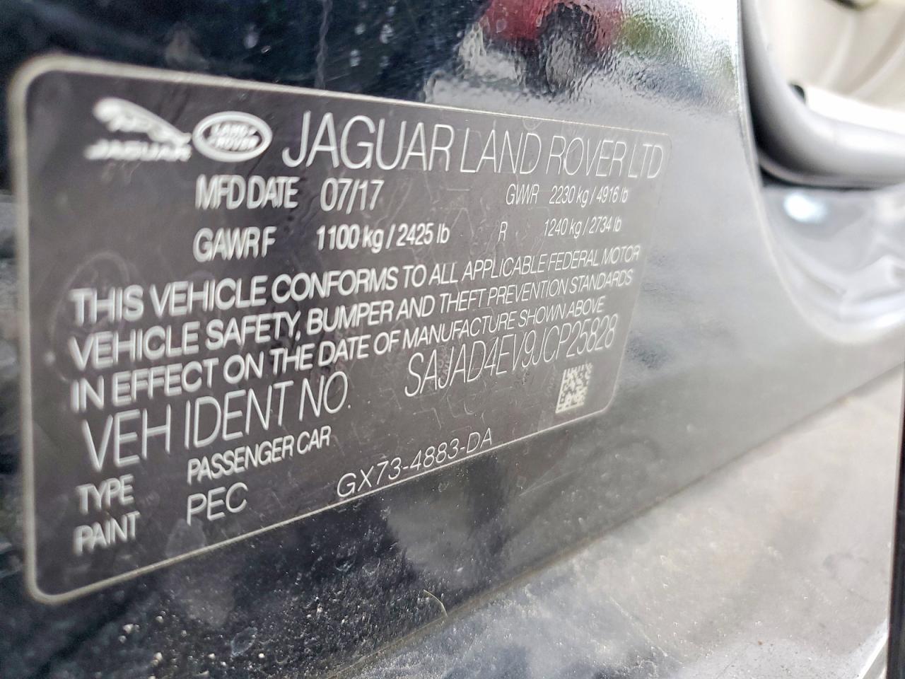 2018 JAGUAR XE