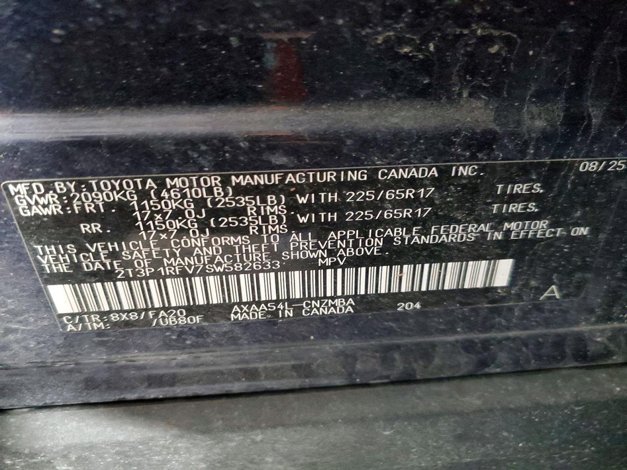 2025 TOYOTA RAV4