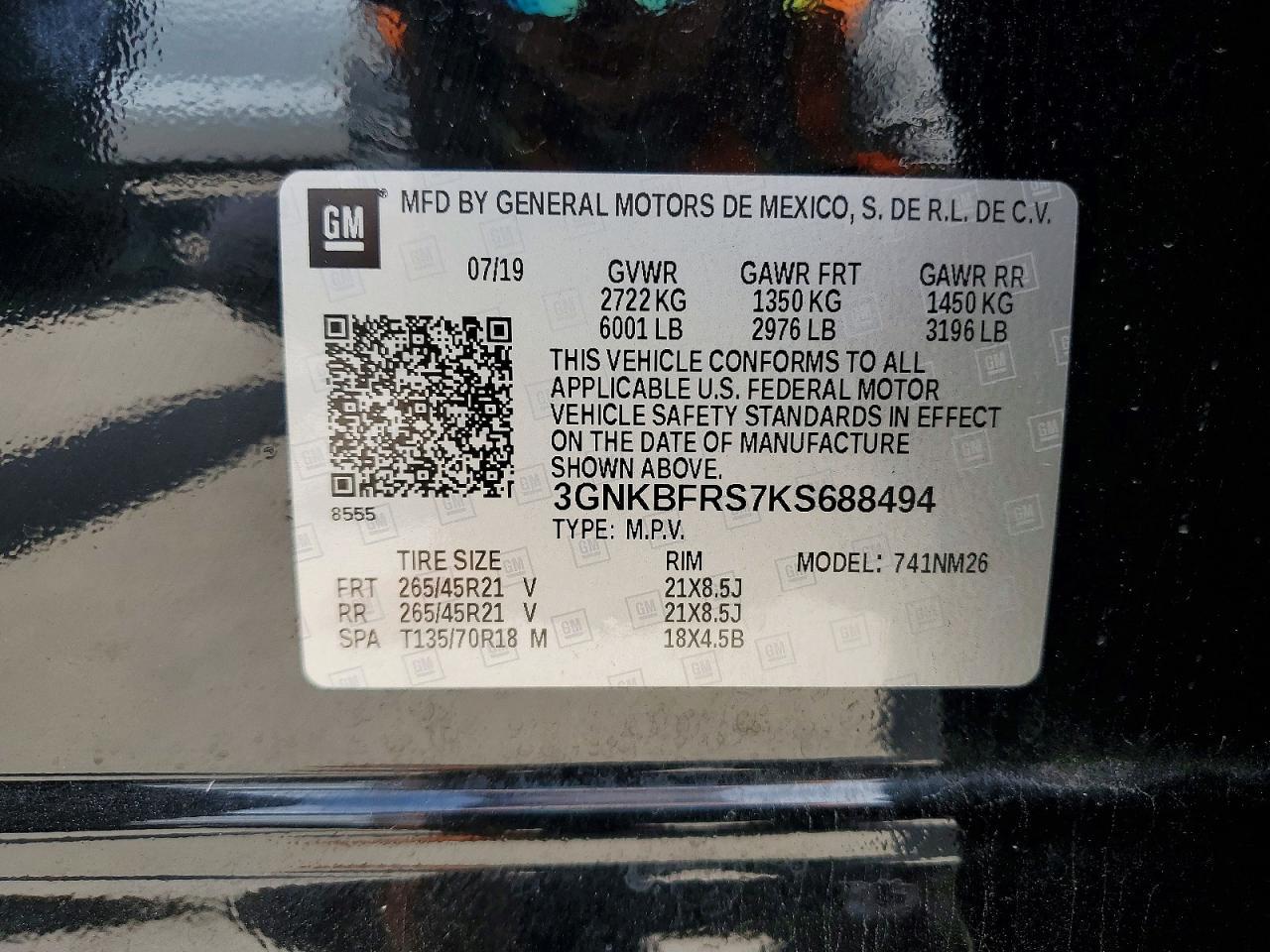 2019 CHEVROLET BLAZER