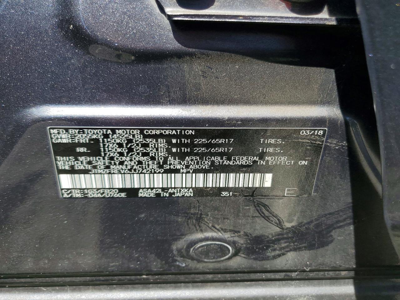 2018 TOYOTA RAV4