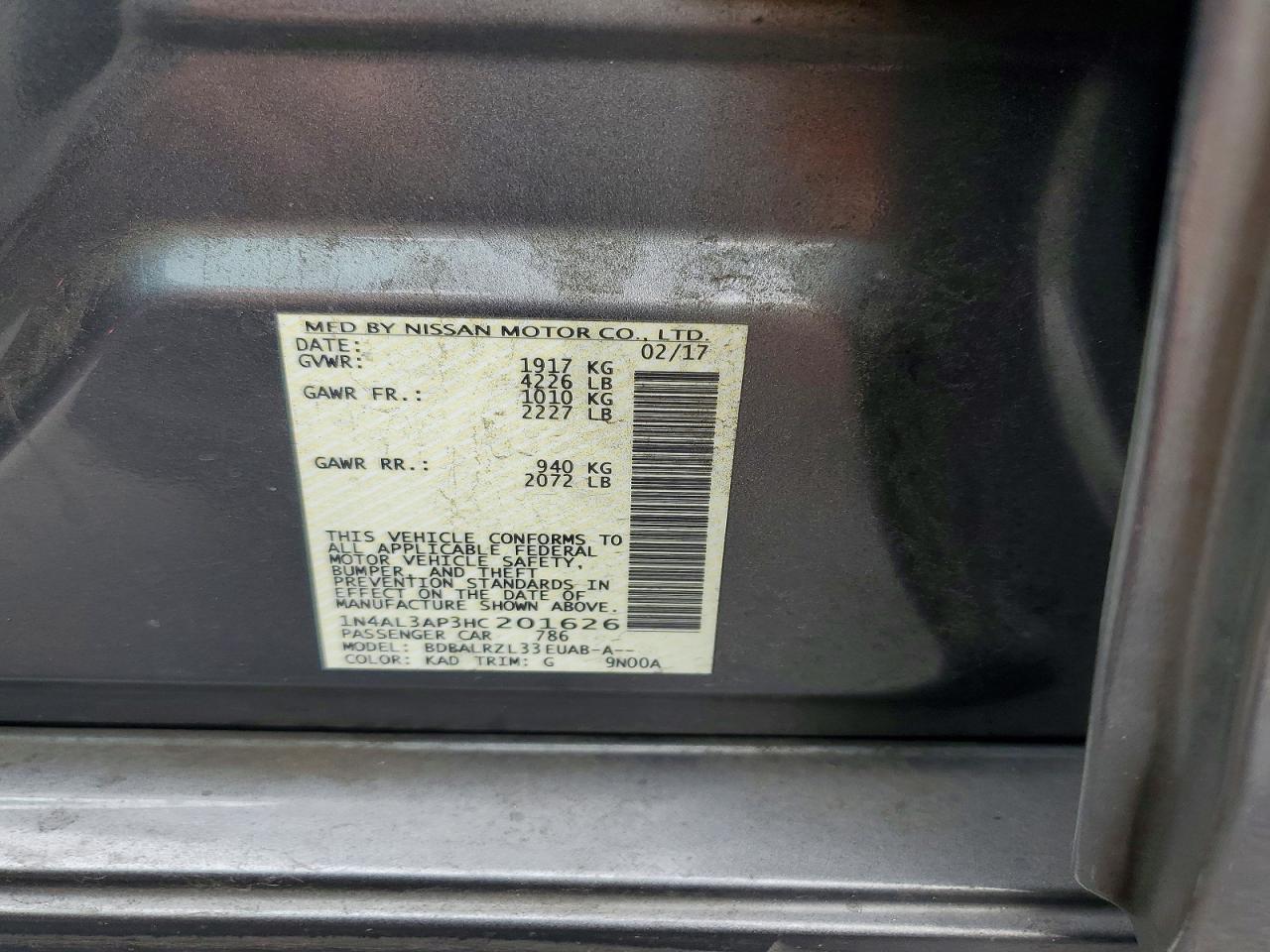 2024 NISSAN ALTIMA