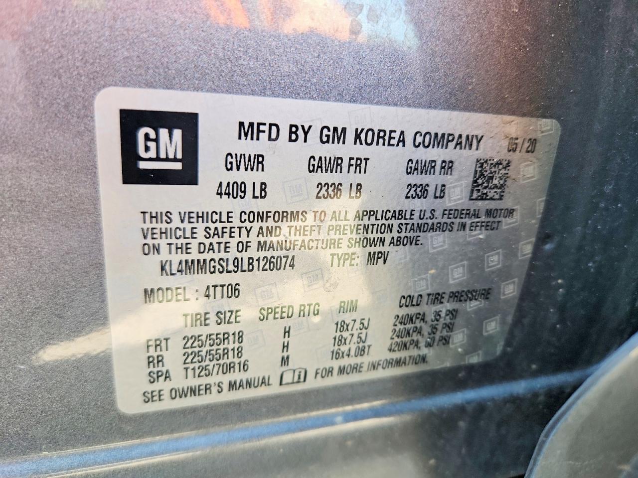 2020 BUICK Encore GX