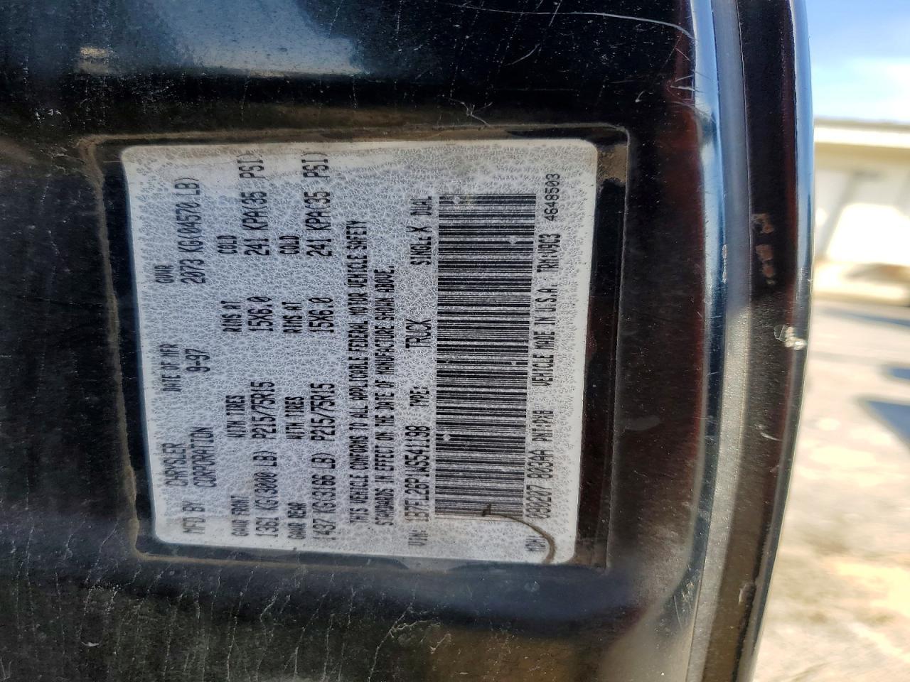 1998 DODGE Dakota