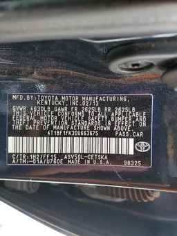 2013 TOYOTA CAMRY