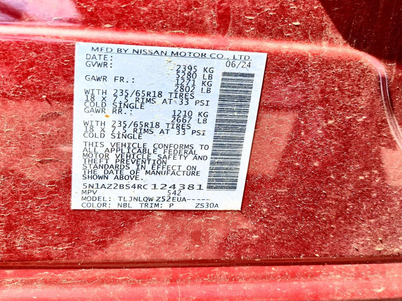 2024 NISSAN MURANO