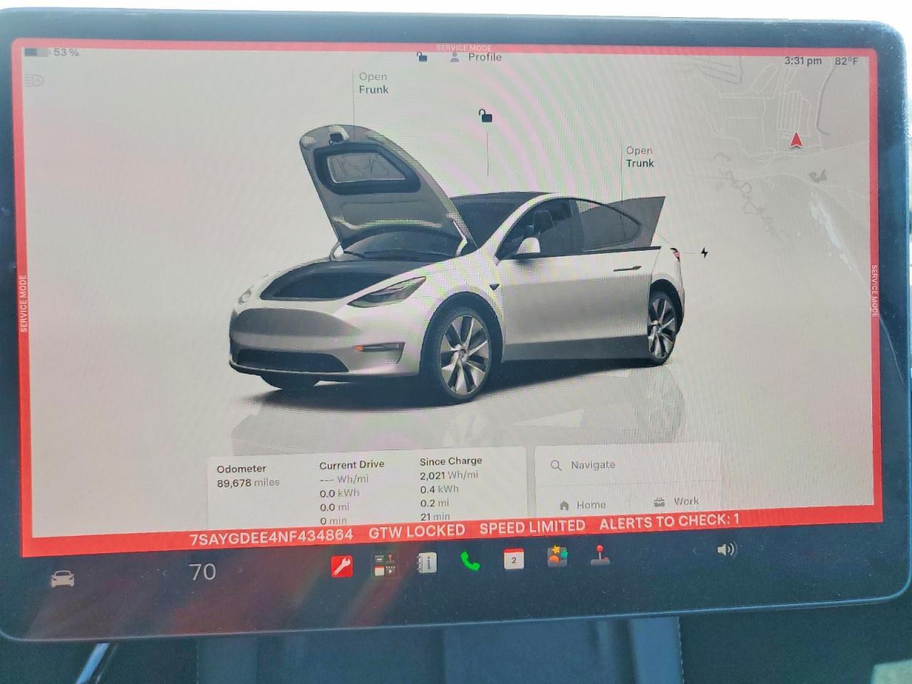 2022 TESLA MODEL Y