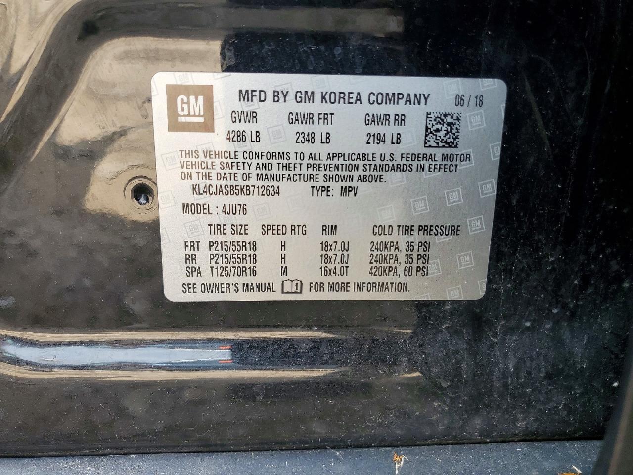 2019 BUICK ENCORE