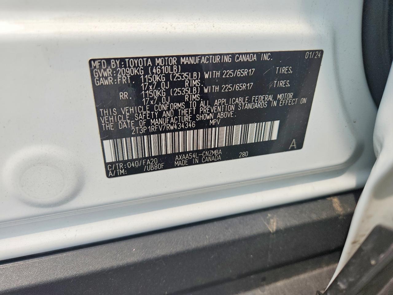 2024 TOYOTA RAV4