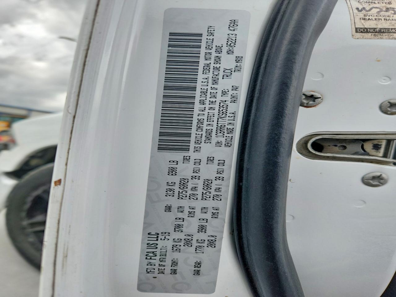 2019 RAM 1500