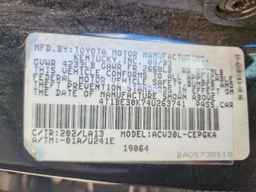 2004 TOYOTA CAMRY