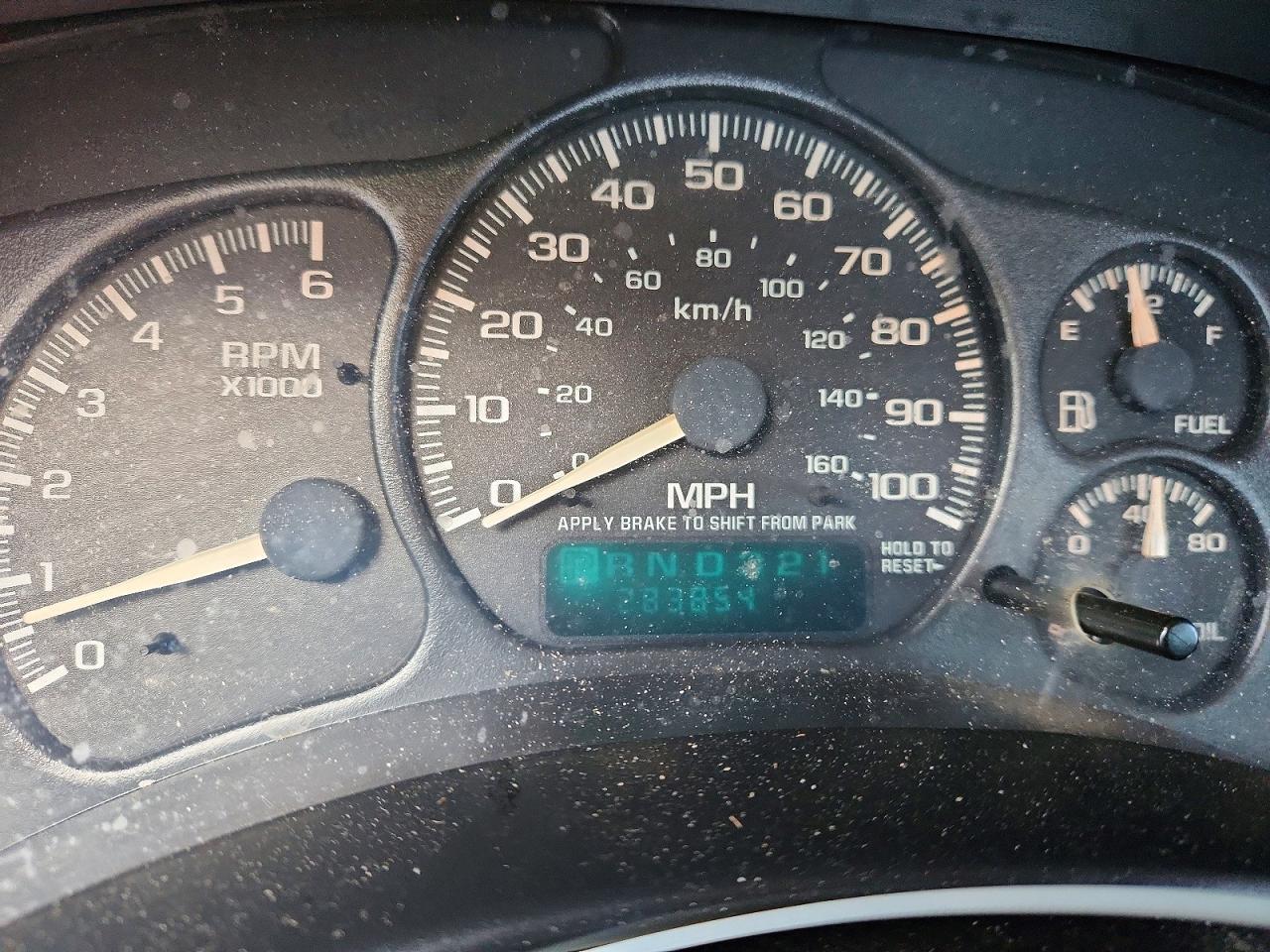 2001 CHEVROLET SILVERADO 1500