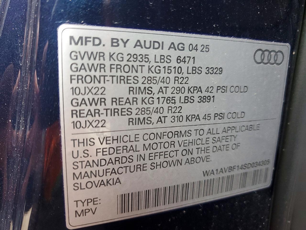 2025 AUDI Q8