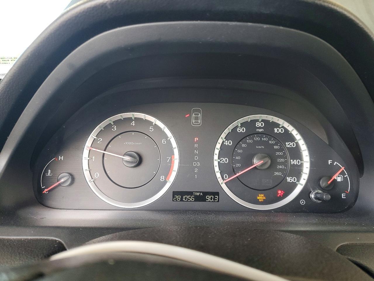 2012 HONDA ACCORD