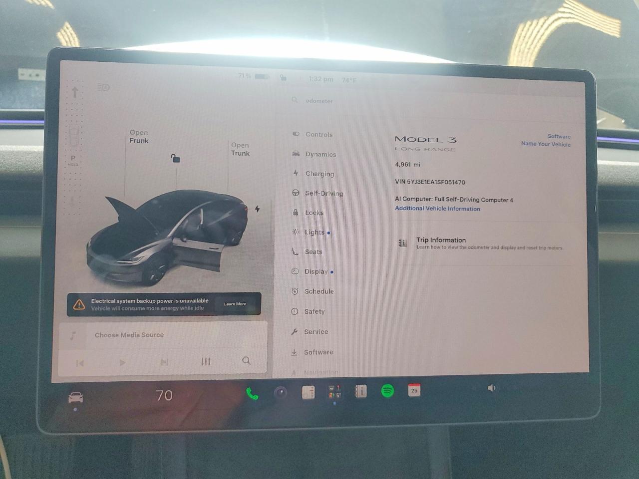 2025 TESLA MODEL 3