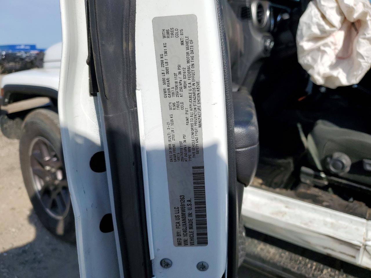 2021 JEEP WRANGLER