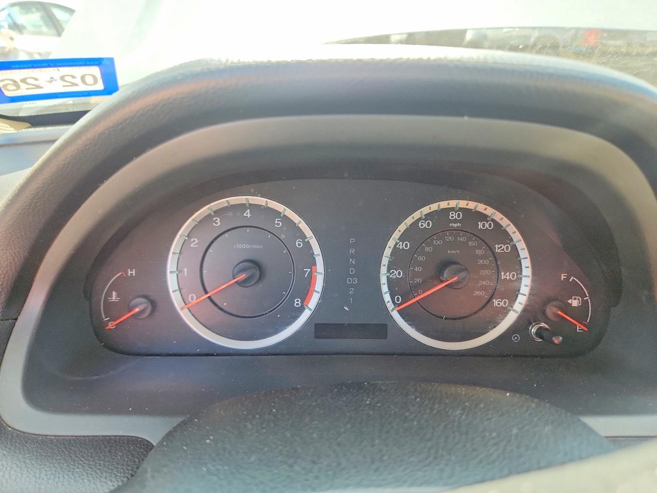 2012 HONDA ACCORD