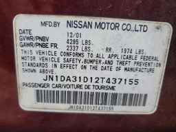 2002 NISSAN Maxima