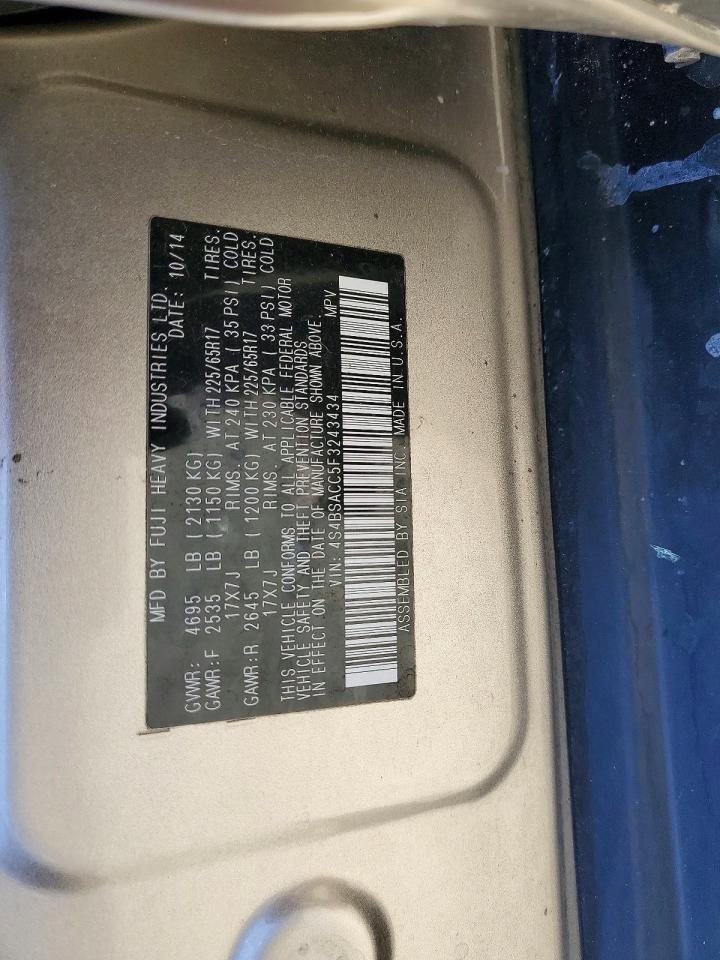 2015 SUBARU Outback