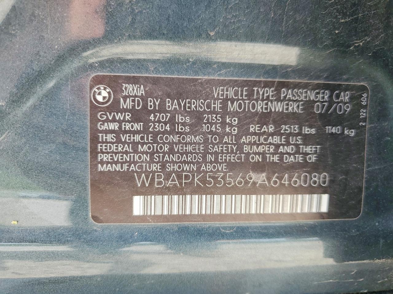 2009 BMW 3 SERIES