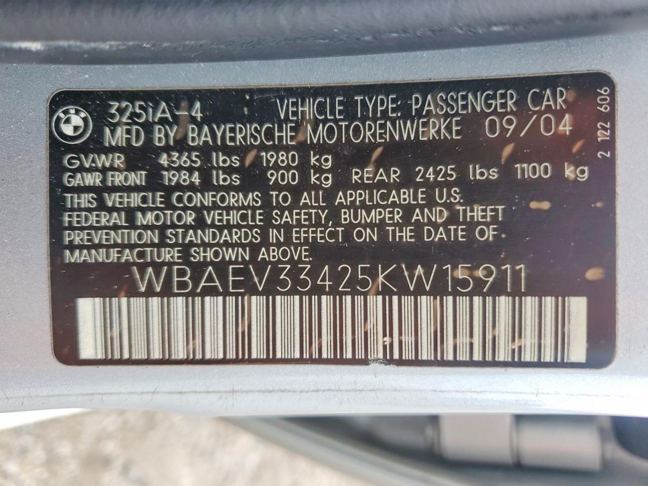 2005 BMW 3 SERIES