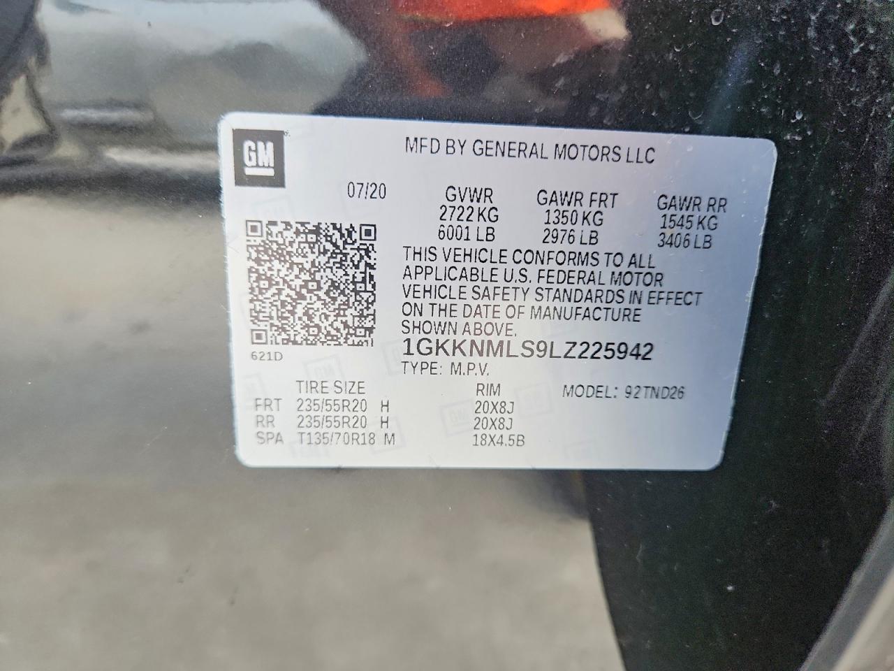 2020 GMC ACADIA