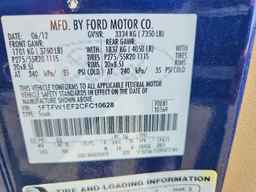 2012 FORD F-150 Lightning