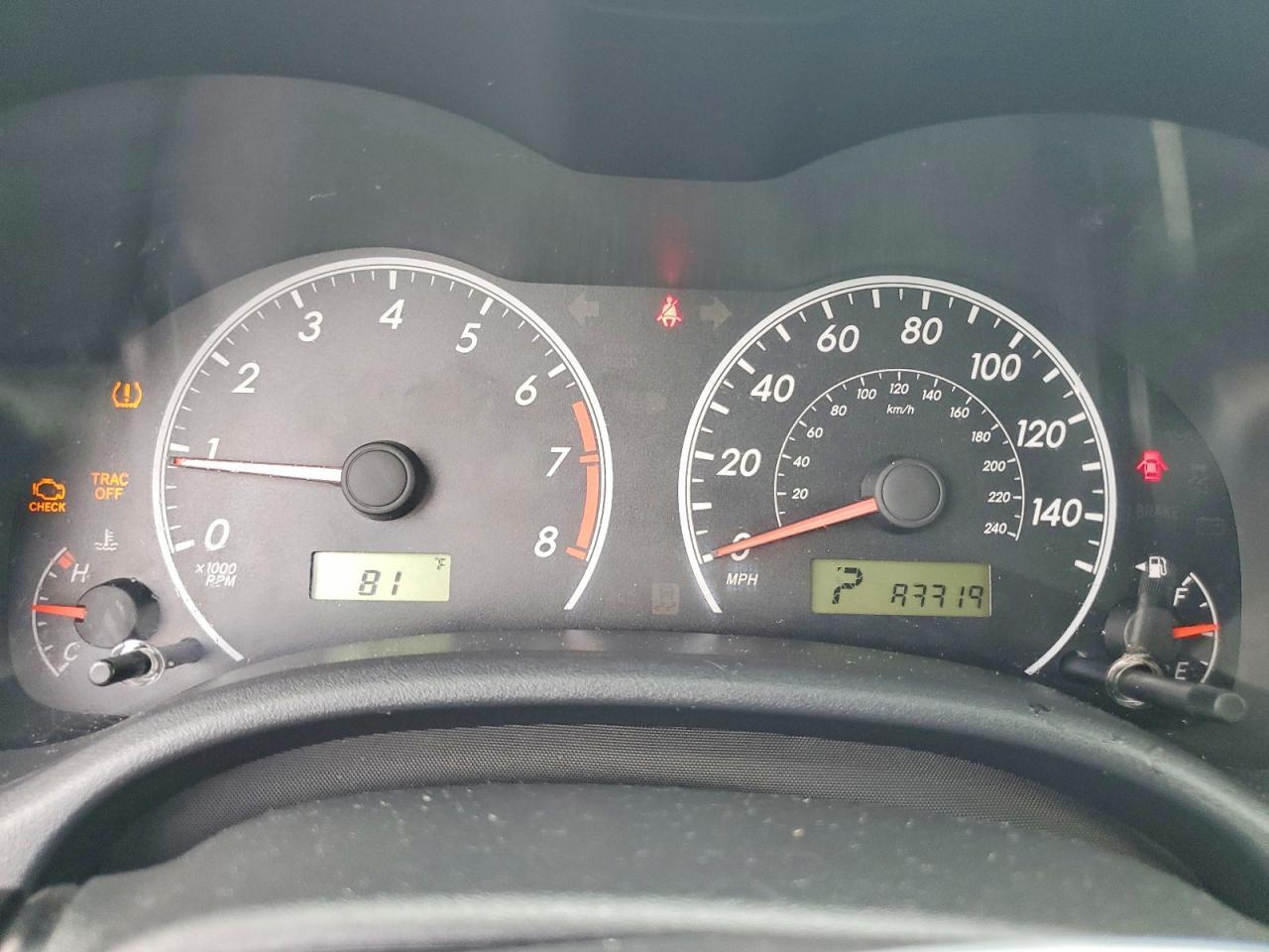 2012 TOYOTA COROLLA