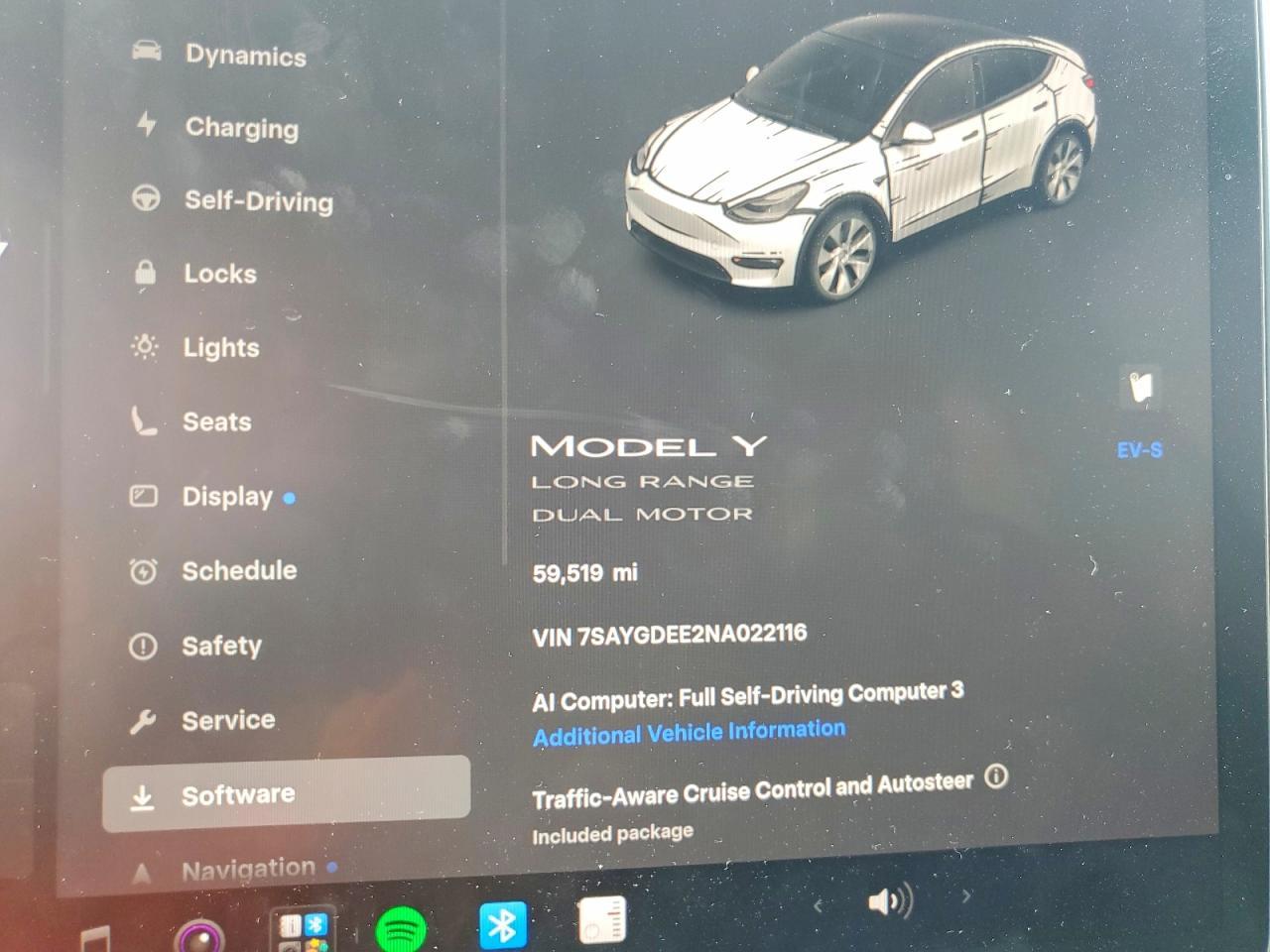 2022 TESLA MODEL Y