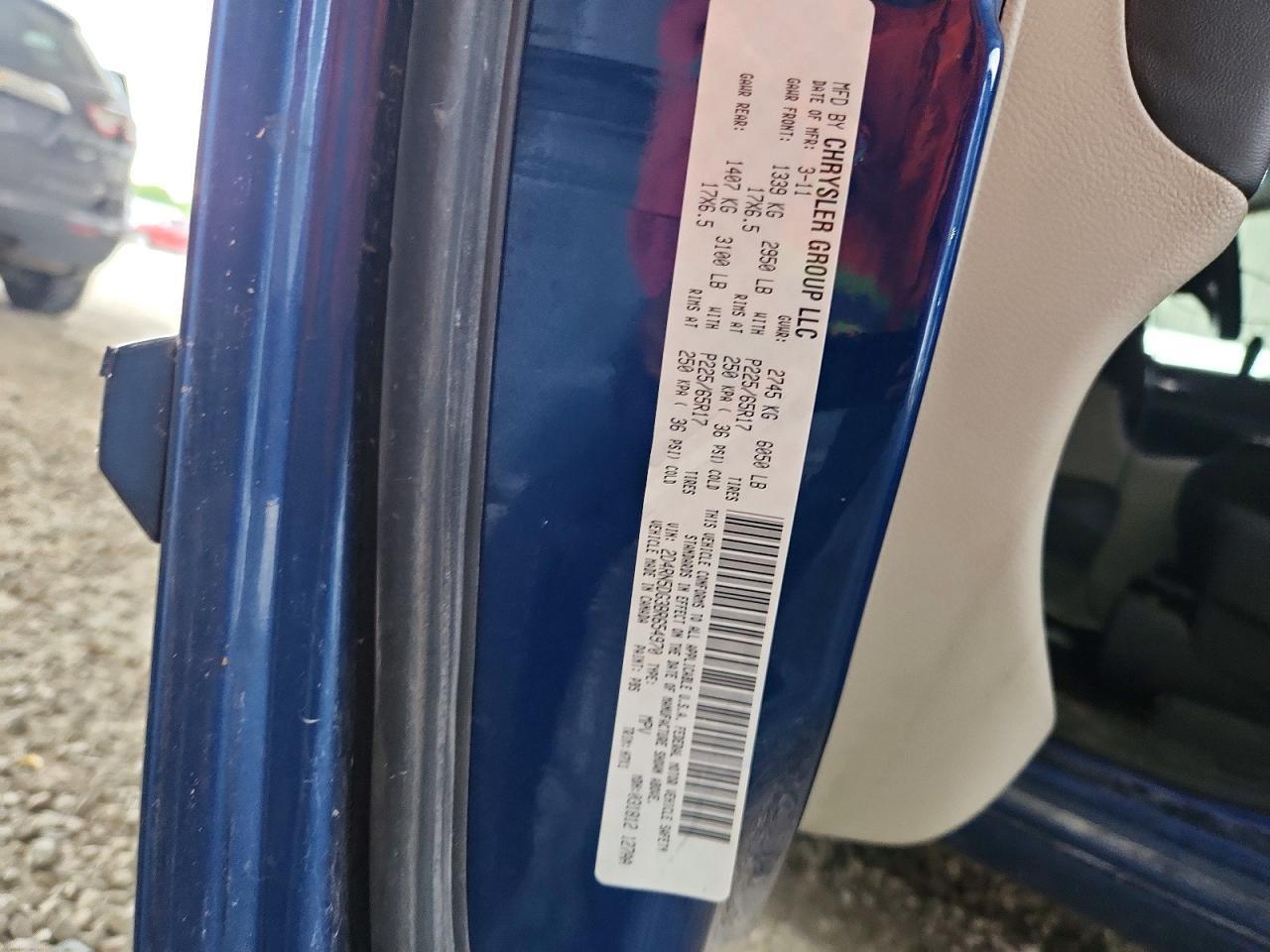 2011 DODGE GRAND CARAVAN