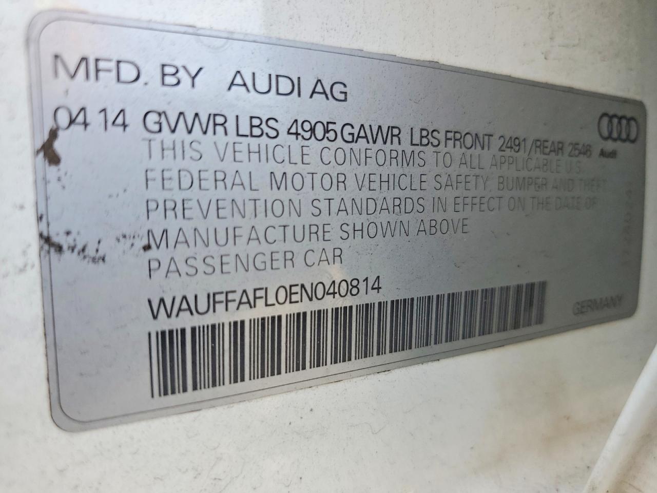 2014 AUDI A4