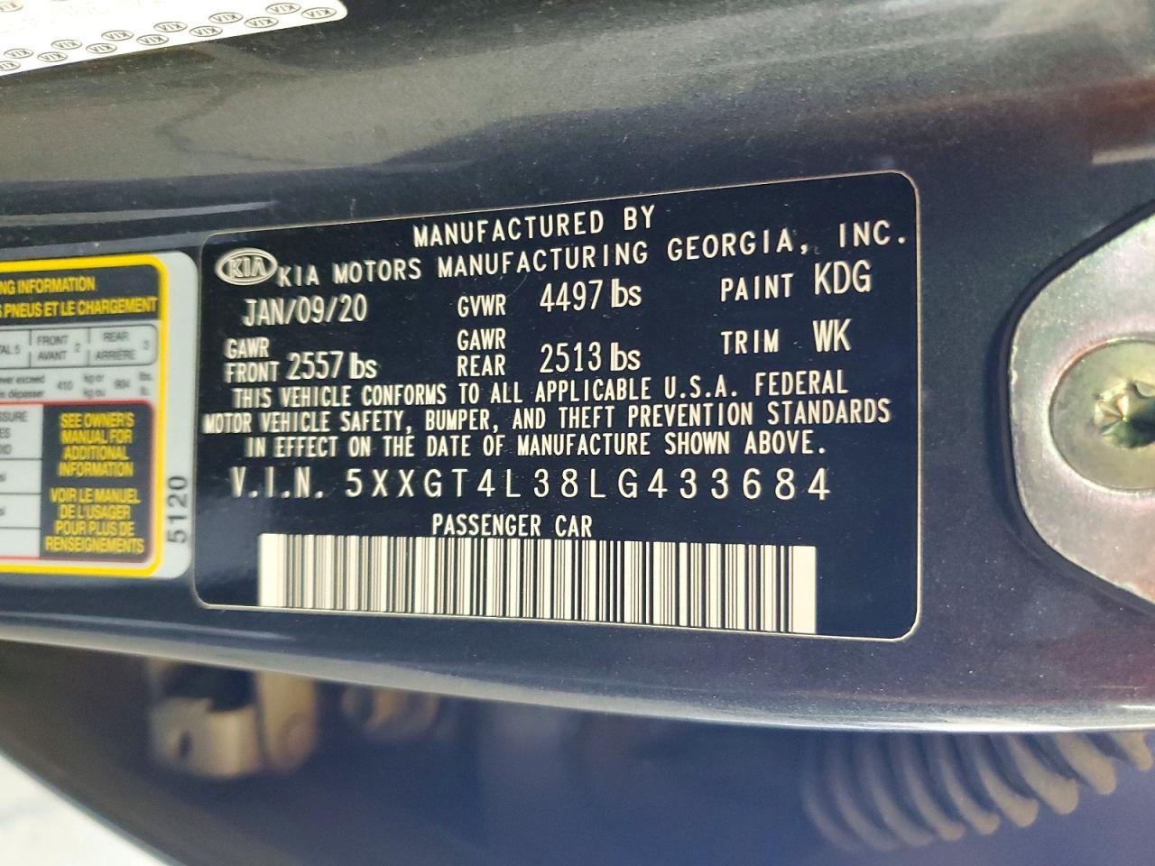 2020 KIA OPTIMA