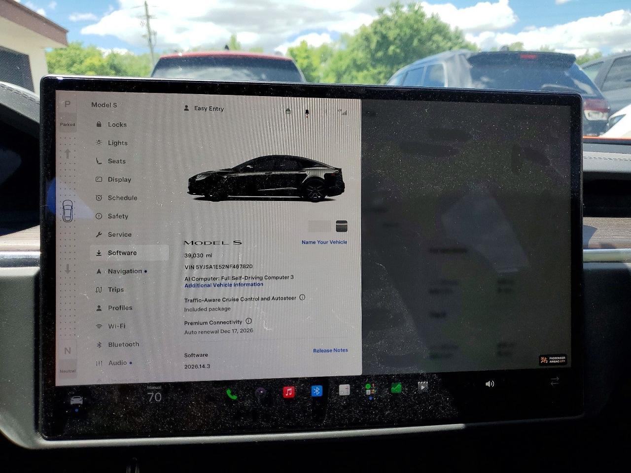 2022 TESLA MODEL S