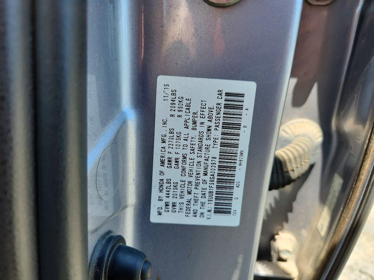 2016 ACURA TLX