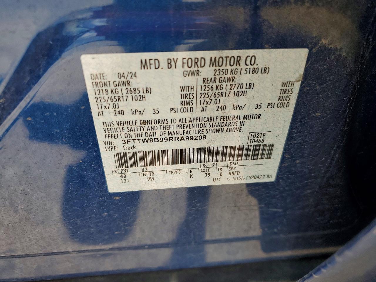 2024 FORD Maverick