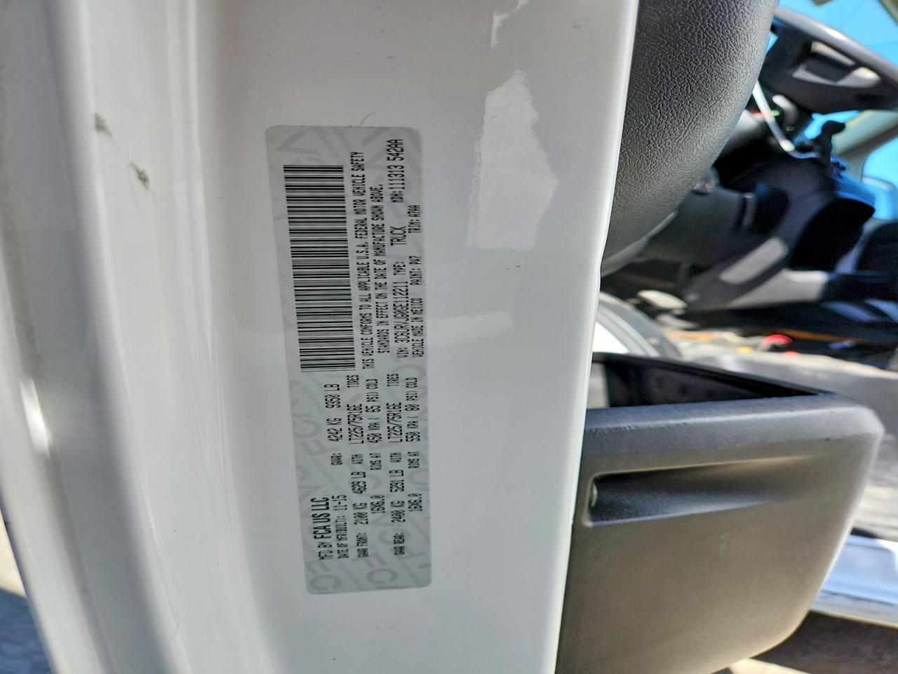 2016 RAM ProMaster 3500