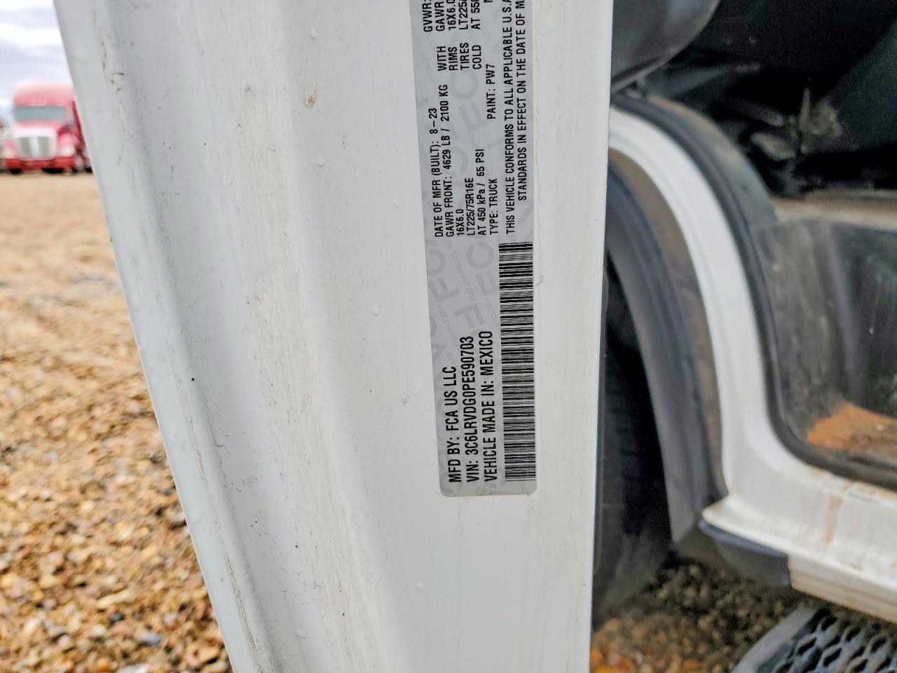 2023 RAM ProMaster 2500