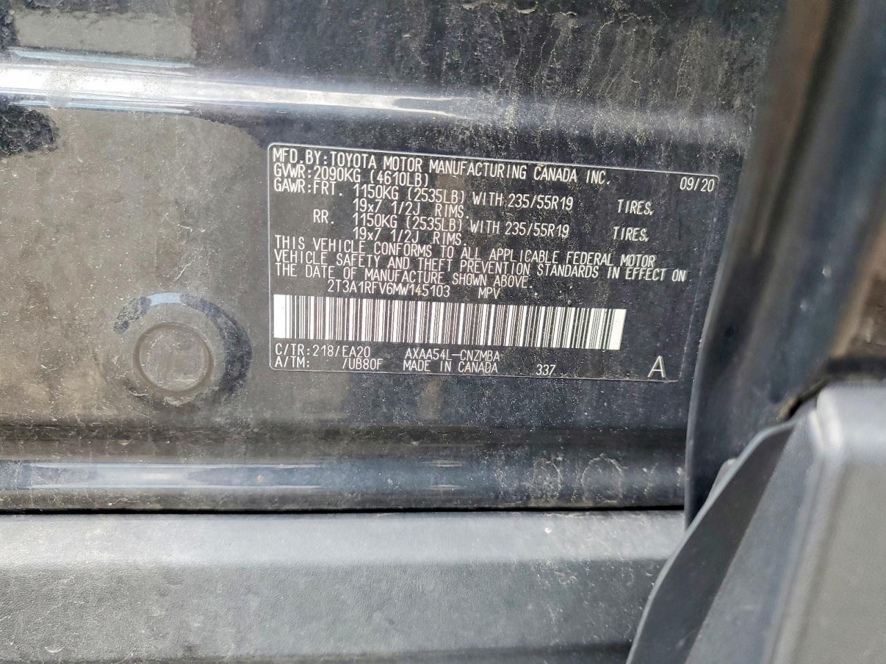 2021 TOYOTA RAV4
