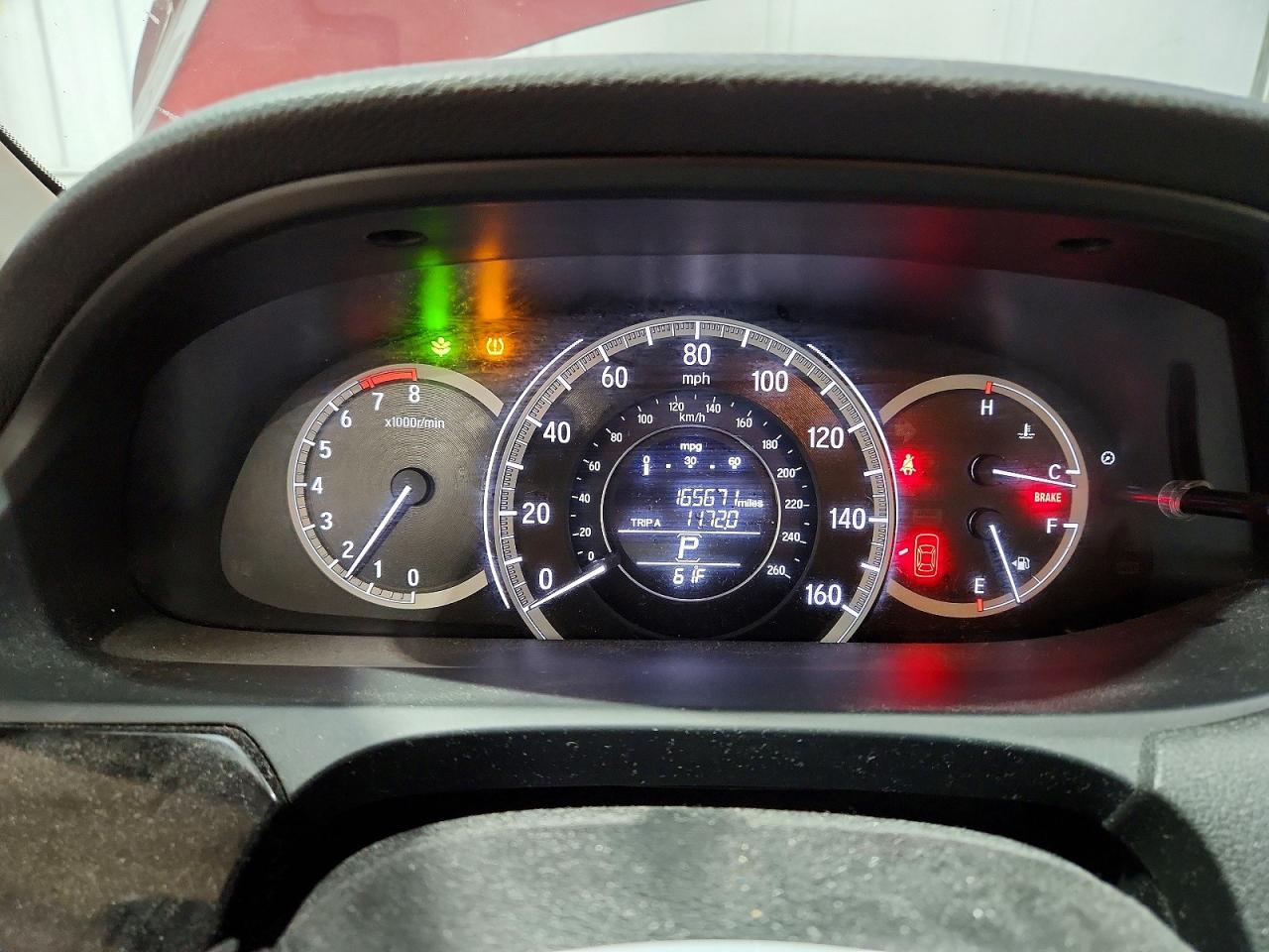 2016 HONDA ACCORD