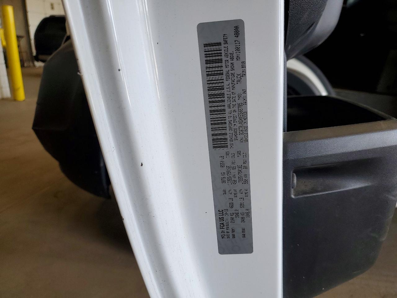 2019 RAM ProMaster 1500