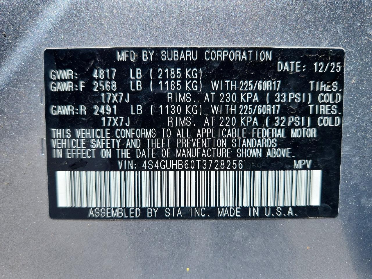 2026 SUBARU Crosstrek
