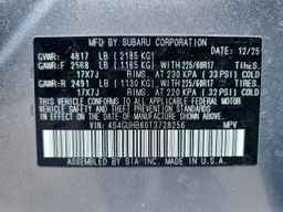 2026 SUBARU Crosstrek