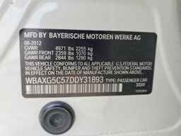 2013 BMW 5 series