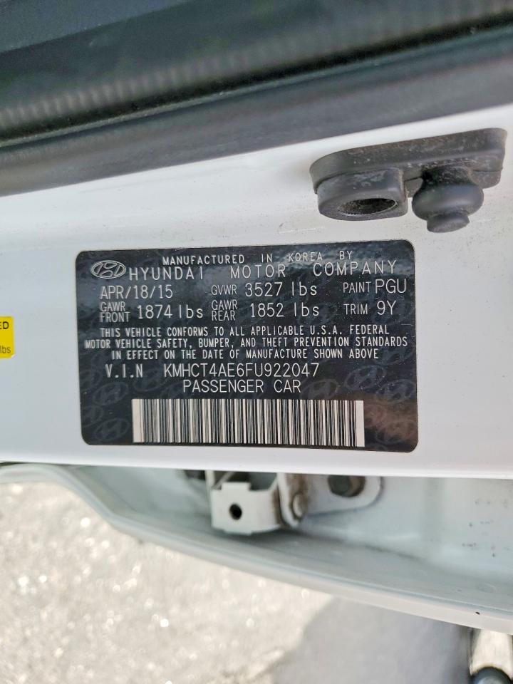 2015 HYUNDAI ACCENT