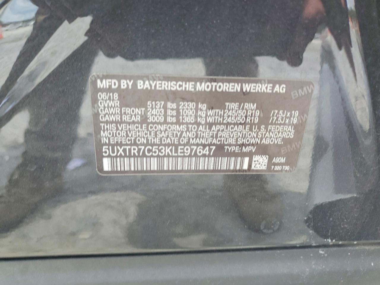 2019 BMW X3