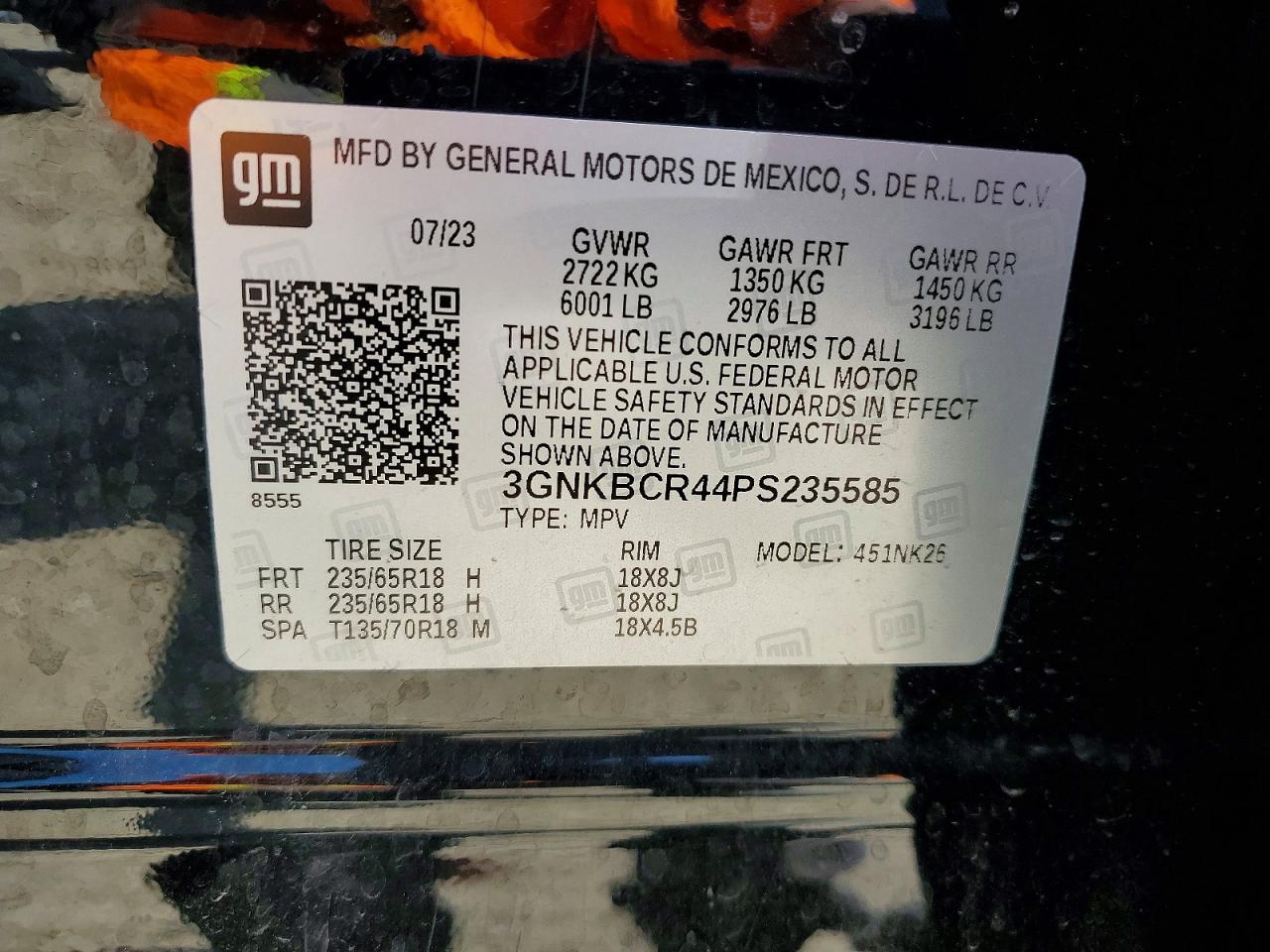 2023 CHEVROLET BLAZER