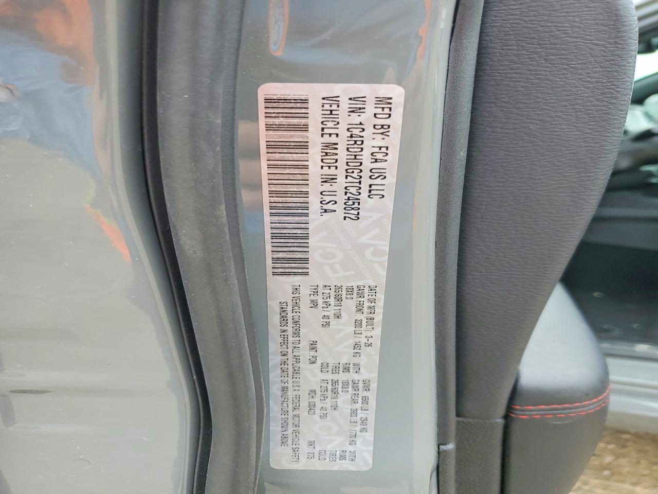 2026 DODGE DURANGO