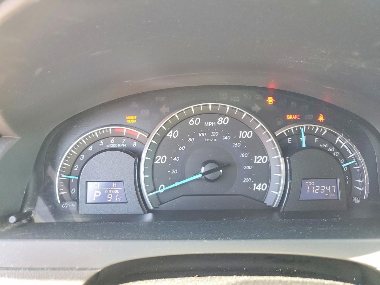 2013 TOYOTA CAMRY