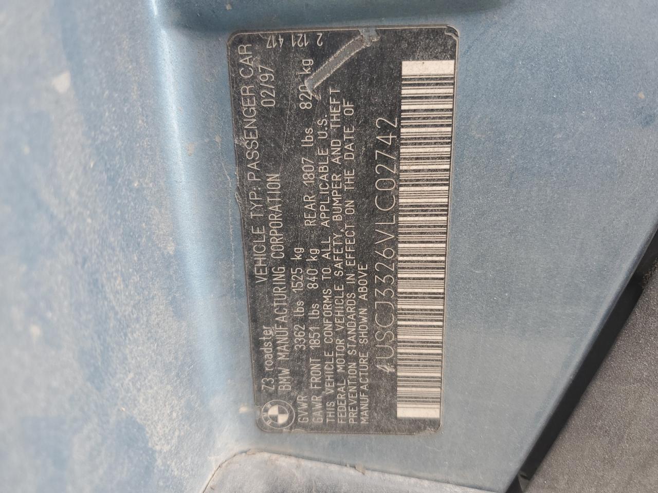 1997 BMW Z3